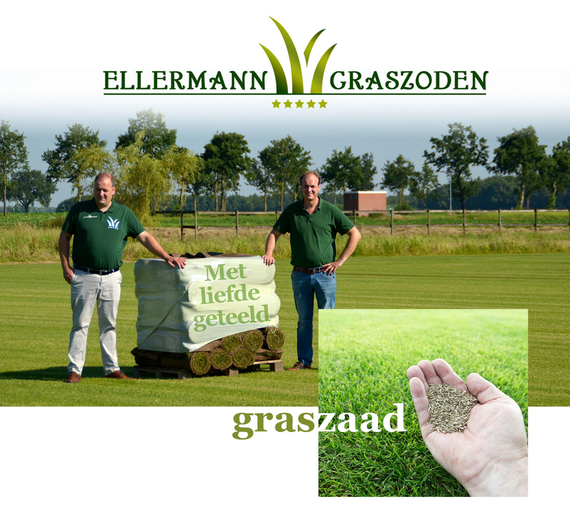 Kweker en leverancier van graszoden en graszaad in de omgeving van Purmerend