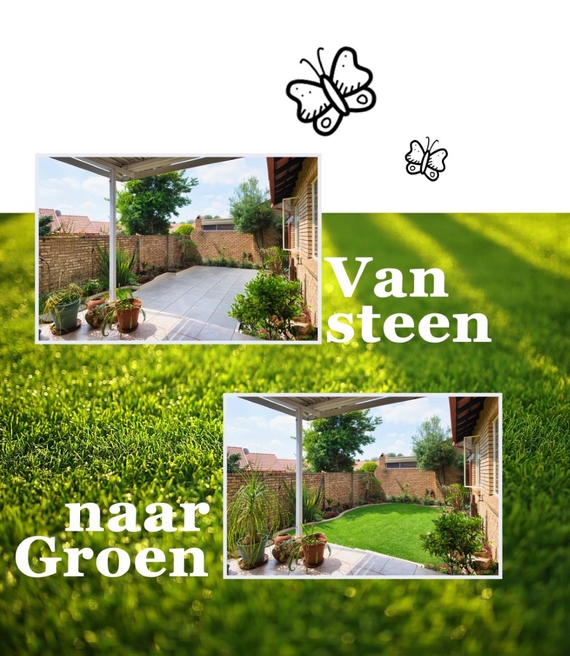 Uw tuin in Den Haag groener en koeler maken met gras door graszoden te leggen