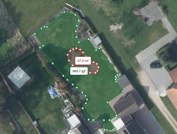 opmeten gazon grasveld hoeveel meter oppervlakte meten berekenen gras tuin.jpg
