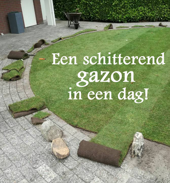 gazon laten aanleggen kosten zelf doen besparen goedkoper